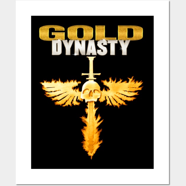 RWO Gold Dynasty Wall Art by BIG DAWG APPAREL